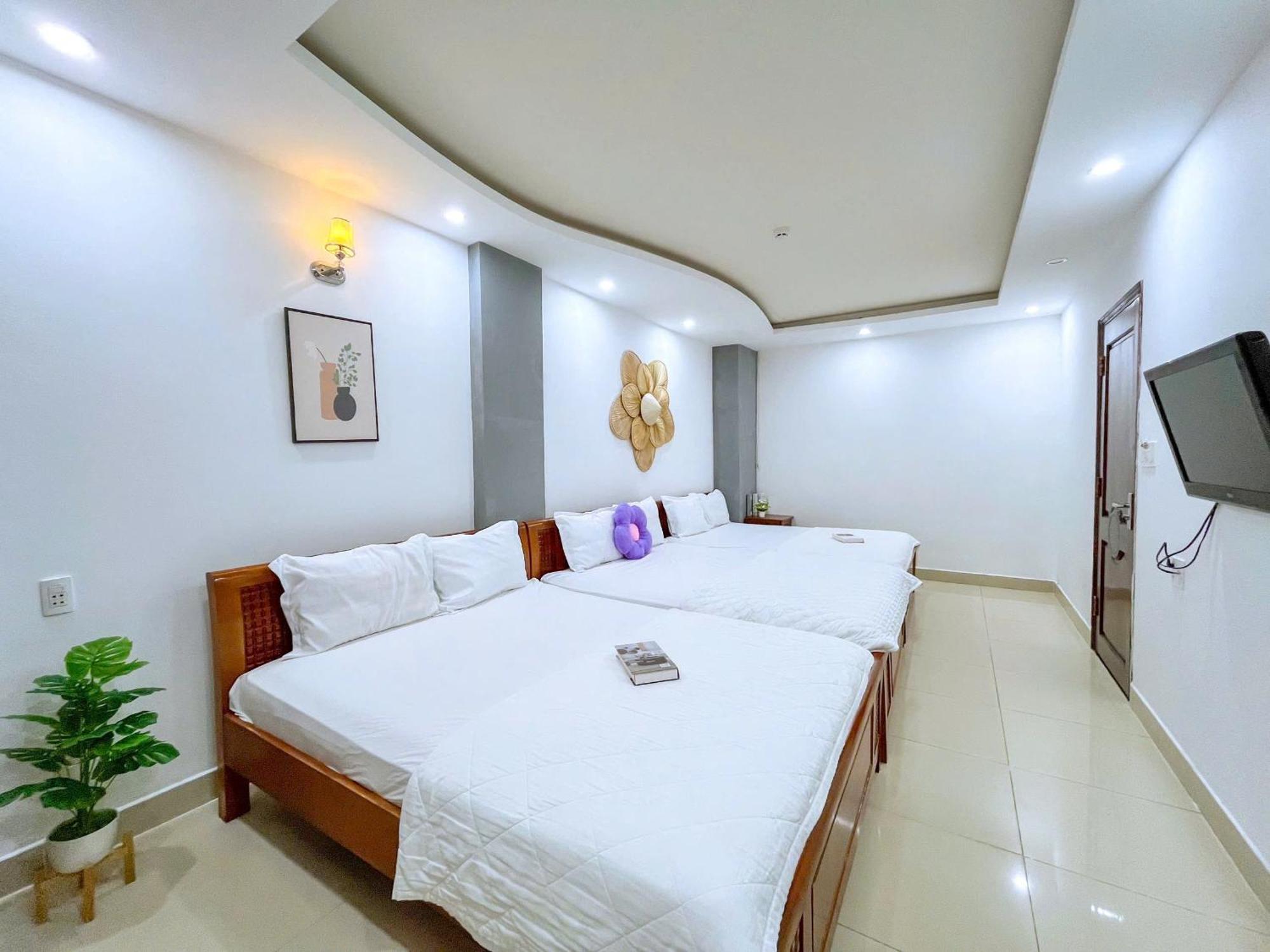 Khach San Ha Dan - Bai Sau Vung Tau Hotell Eksteriør bilde