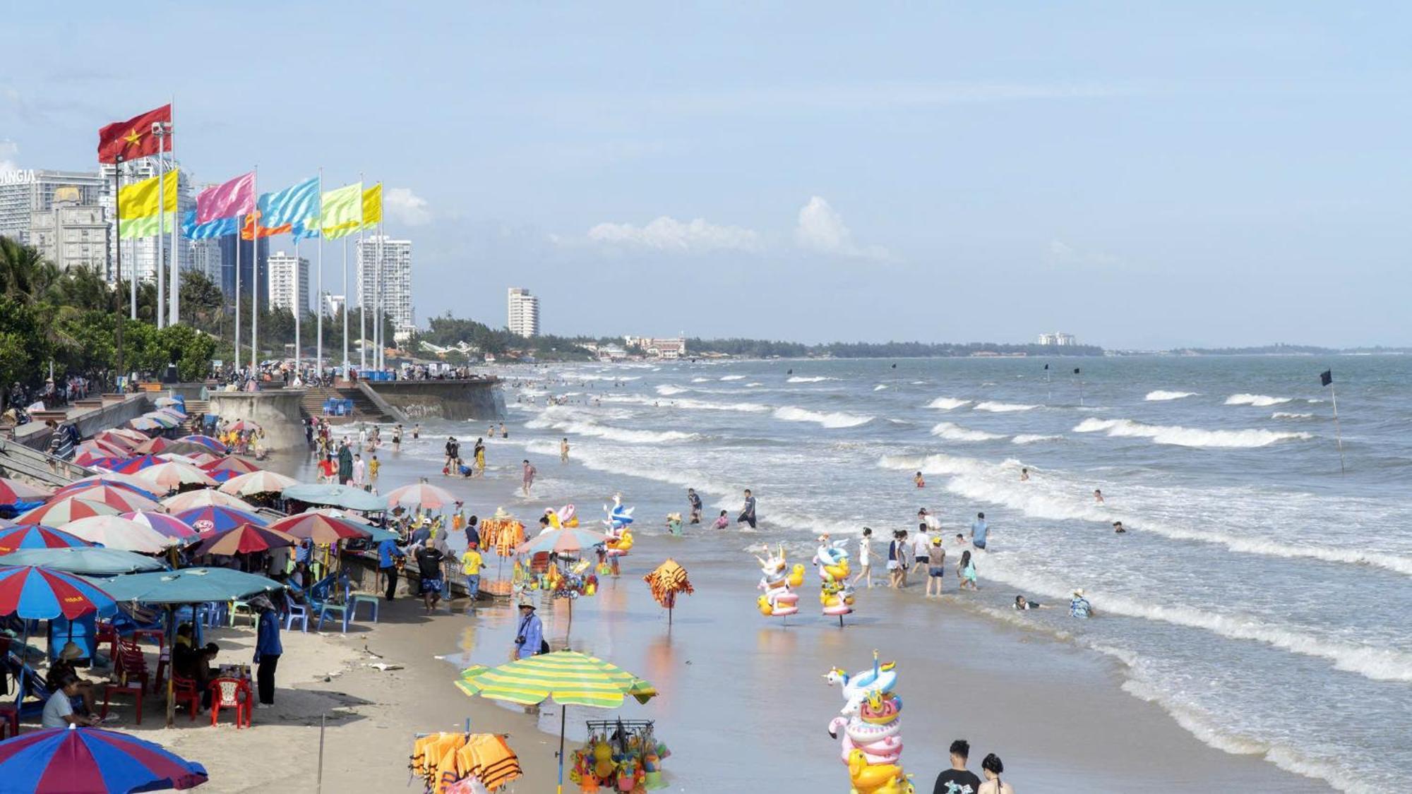 Khach San Ha Dan - Bai Sau Vung Tau Hotell Eksteriør bilde