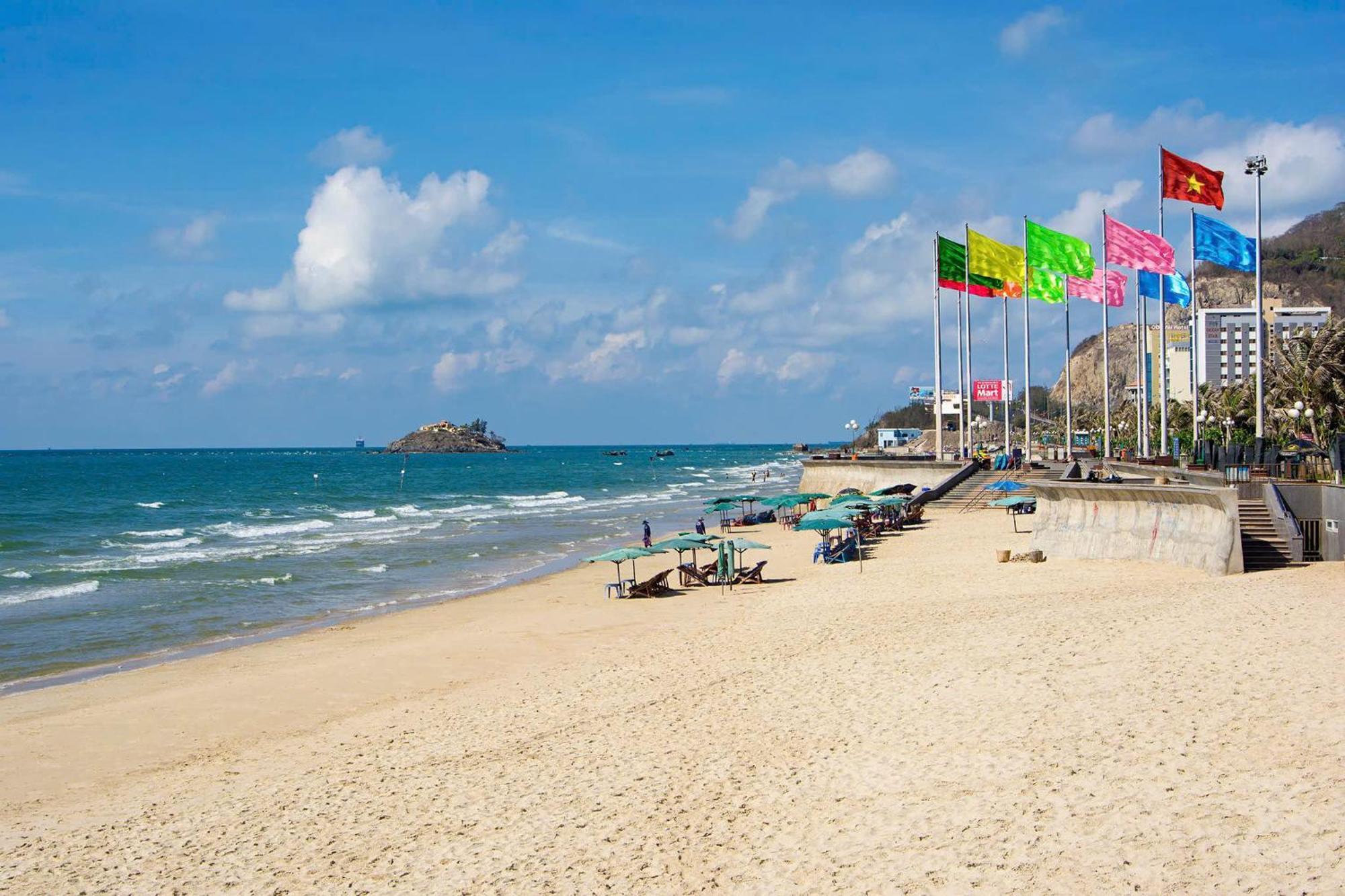 Khach San Ha Dan - Bai Sau Vung Tau Hotell Eksteriør bilde
